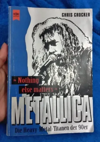 Metallica raro livro importado colecao rock heavy metal iron maiden sepultura motorhead