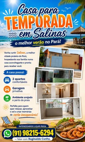 Alugo Casa por temporada Salinas / Salinopolis - PA