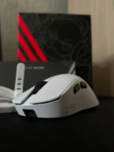 Mouse Tri-Mode AJAZZ AJ179 v2 - Branco - PAW3311 - 1000hz