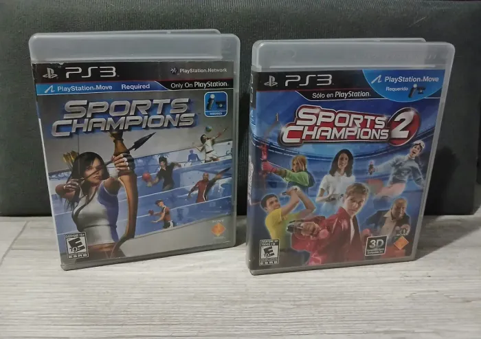 Jogo PS3 - Ps Move - Sports Champions 1 e 2 PlayStation 3 PS3