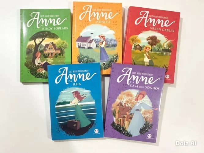 5 Livros Anne de Green Gables