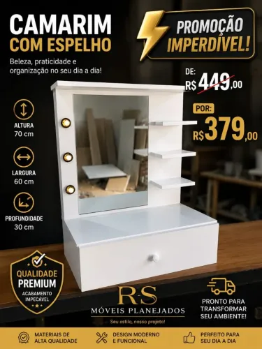 PROMOÇÃO CAMARIM