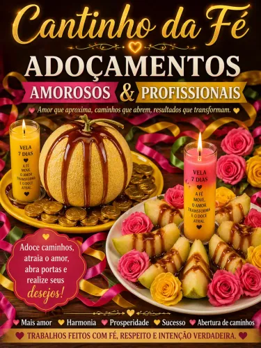 Adoçamentos Amorosos e Financeiros 