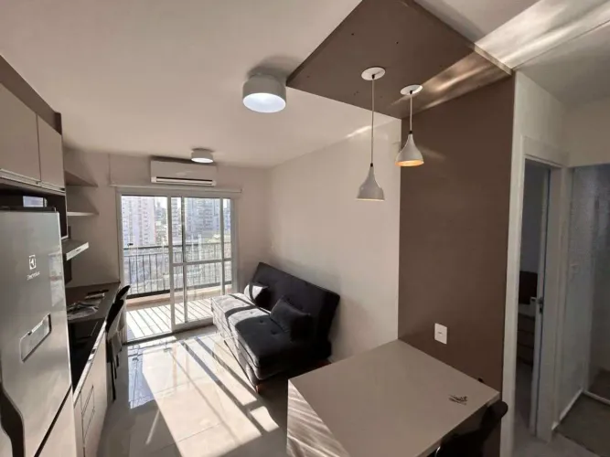 Apartamento Mobiliado em São Paulo, Pinheiros, com 1 quarto, 34m²