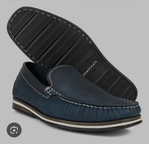 Mocassim Masculino Denim Flow Democrata <br><br>Democrata Easy Conforto...<br><br>R$