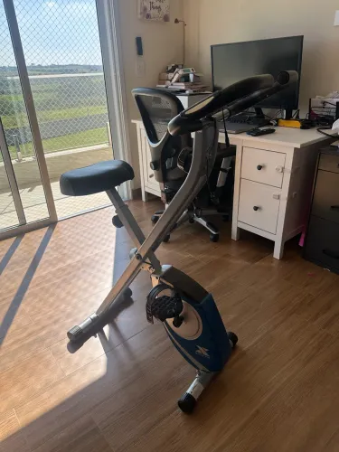 Bicicleta Ergométrica Xterra Fitness Dobrável Semi Nova - Excelente Estado