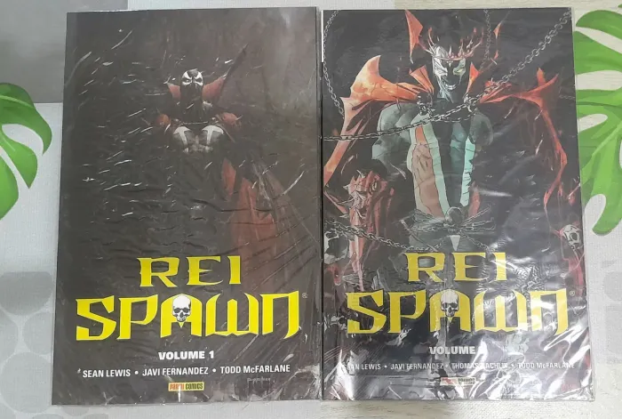 Hq Rei Spawn vol 1 e 2 lacrada