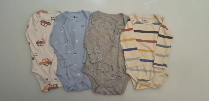 Kit 4 bodies 3-6m Teddy boom + Gap
