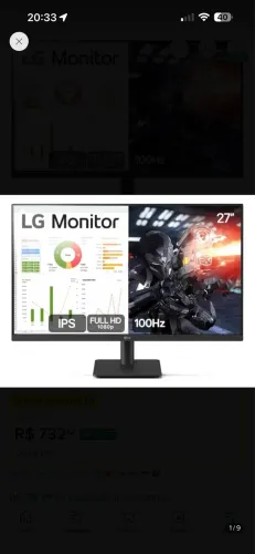 Vendo combo com MONITOR GAME + PLACA DE VÍDEO + FONTE + GABINETE + PLACA MÃE