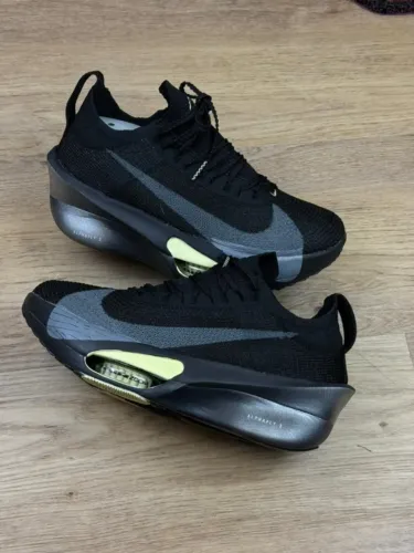 Tênis Nike Zoom Alphafly 3 Masculino Importado Cor: Preto/Verde-lima - Disponível 38 AO 43