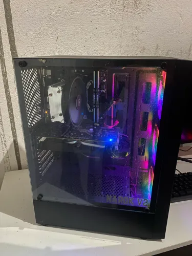 Pc gamer + monitor 16 ram 512 gb 