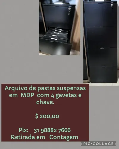 Arquivo p/pasta suspensa em MDP