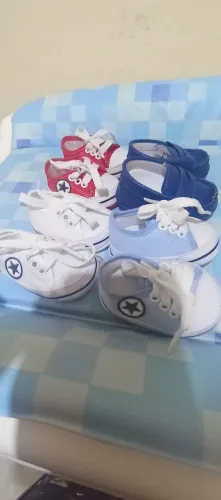 Lote sapatinho bb 0 a 4 meses