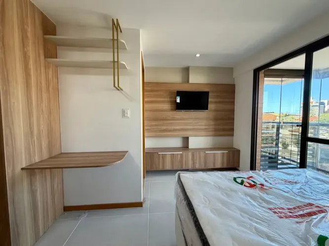 Apartamento mobiliado, nascente, nunca habitado, Caminho das Árvores