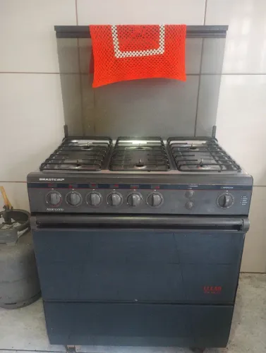Fogão 6 bocas Brastemp 