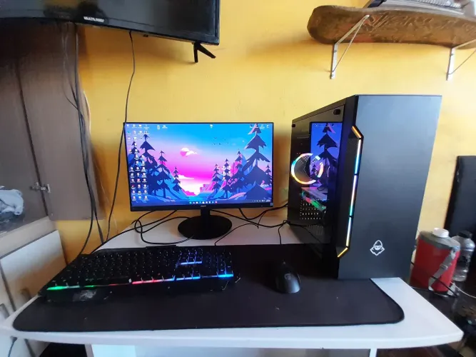 PC Gamer Completo + Monitor 24" - Pronto para usar