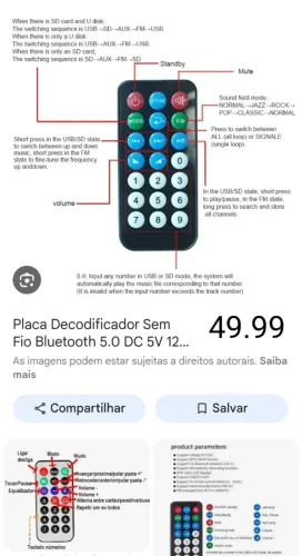 Controle remoto WhatsApp *