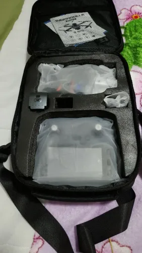 Drone L600-2 Pro Max guimbal 3 eixos cartão de memória 32gb SanDisk 1 baterias completo