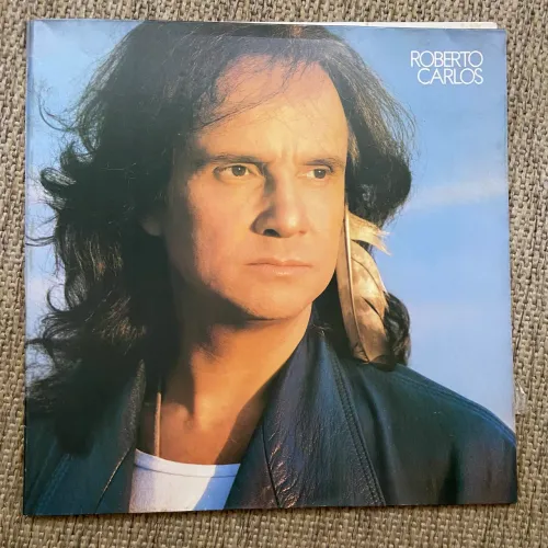 Disco de Vinil LP Roberto Carlos 1989 Original - Com Encarte (Música Amazônia)