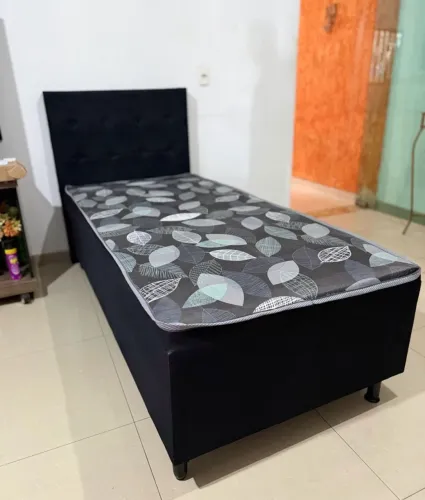 Cama Box Solteiro Molas R$499,99