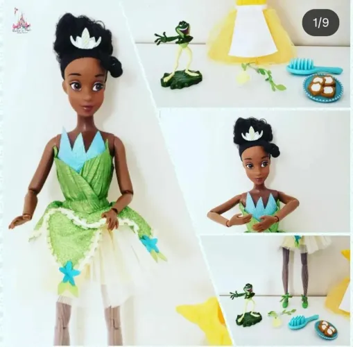 Boneca Tiana Bailarina Versão Disney Store Original 