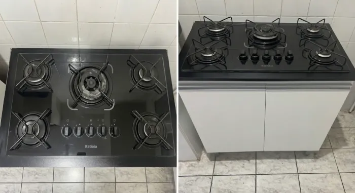 Cooktop com balcão 