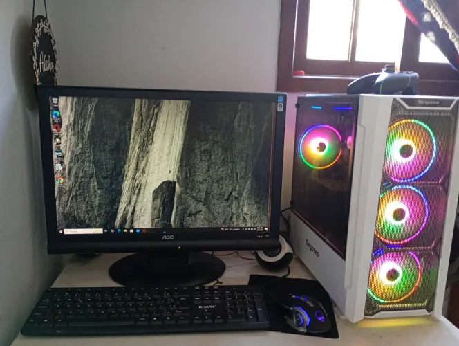 Vendi Pc gamer em ótimo estado para jogos e tarefas