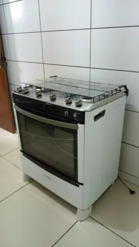 Fogão 5 bocas e micro-ondas 34L