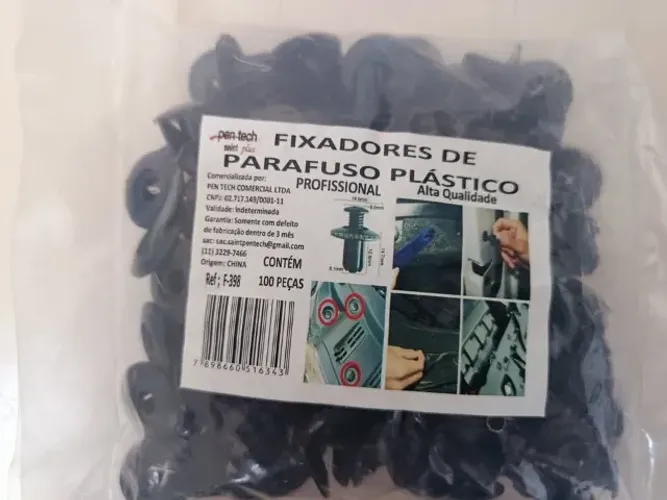 Fixadores de parafuso plástico