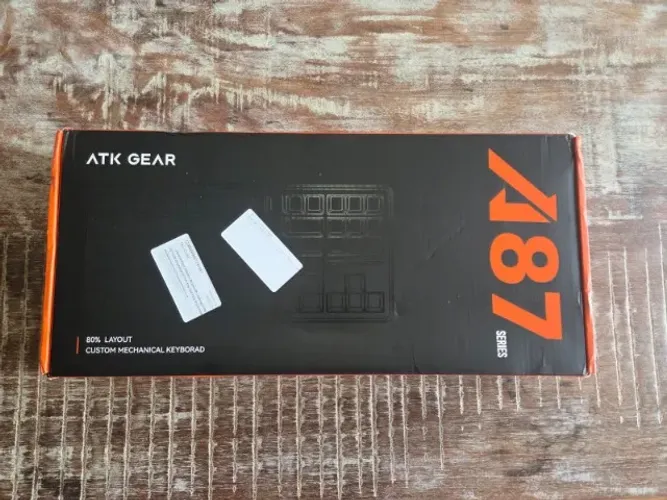 teclado gasket ATK A87 PRO SEM FIO