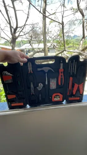 Kit Jogo de Ferramentas 129PCS The Black Tools