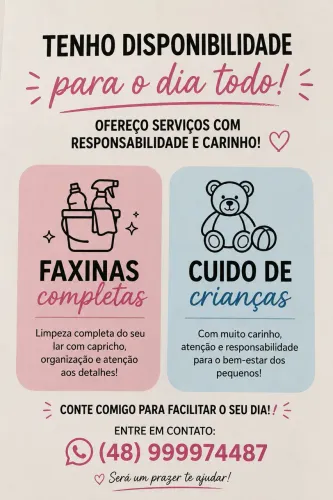 Faxina / Babá