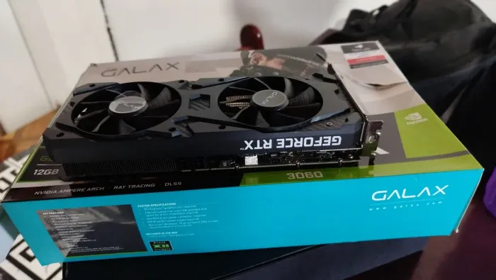 PLACA DE VIDEO RTX 3060 12GB VRAMGDDR6.