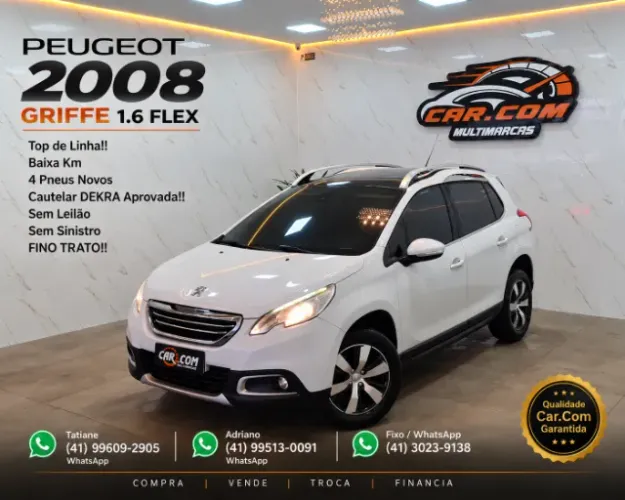 Peugeot 2008 Griffe 1.6 Flex 16V 5P Aut. 2016