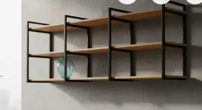 Estante industrial suspensa moderna