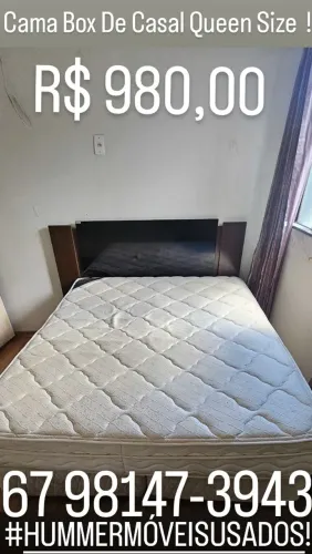 Vende - Se Cama Box De Casal Queen Size !