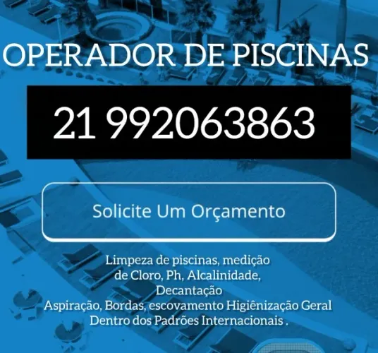 OPERADOR DE PISCINAS