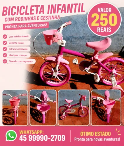 Bicicleta infantil