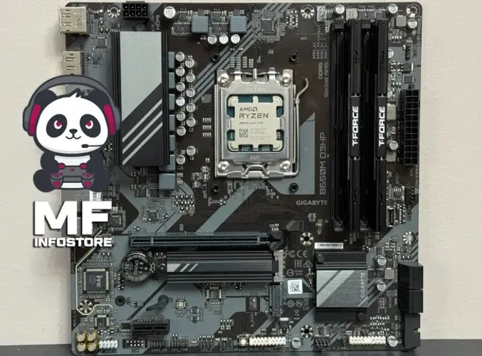 Kit AM5 B650M D3HP Gigabyte + Ryzen 7 7700 + 2x16GB T-Force 6000mhz