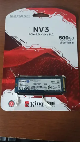 SSD Kingston NV3 500GB M.2 2280 NVMe PCIe 4.0