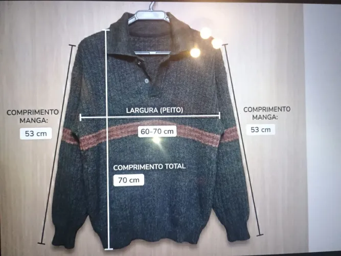 Blusa de la masculina Tam gg