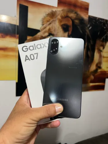 Samsung Galaxy A07 128gb completo, garantia até 04/2027