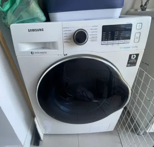 Máquina de Lavar Samsung EcoBubble 11kg - Digital Inverter - 1400 rpm