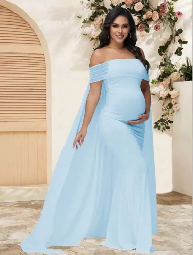 Vestido pra ensaio gestante 