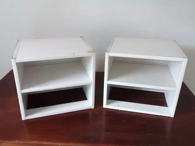 2 Nichos madeira maciça - Oferta