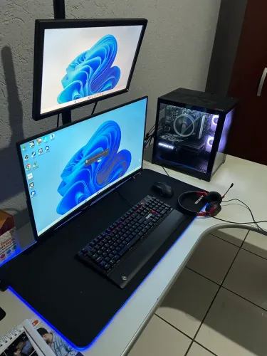 PC Gamer Completo RTX 4060 Ti + R7 5700G | Semi Novo 240Hz