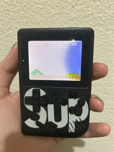Video Game Portatil 400 Jogos Internos Mini Game Sup Preto
