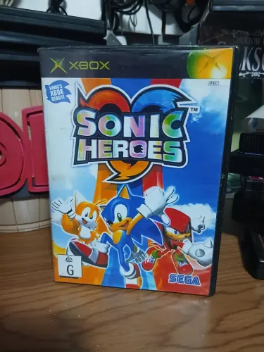 SONIC HEROES XBOX CLASSICO ORIGINAL (LOCADORA)