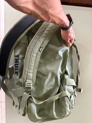Bolsa para Viagem Thule Chasm 40 Litros Verde Musgo