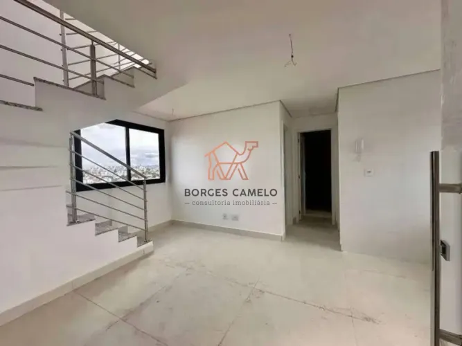 Cobertura com 3 quartos para alugar, 108 m² por R$ 3.900/mês - Santa Mônica - Belo Horizon